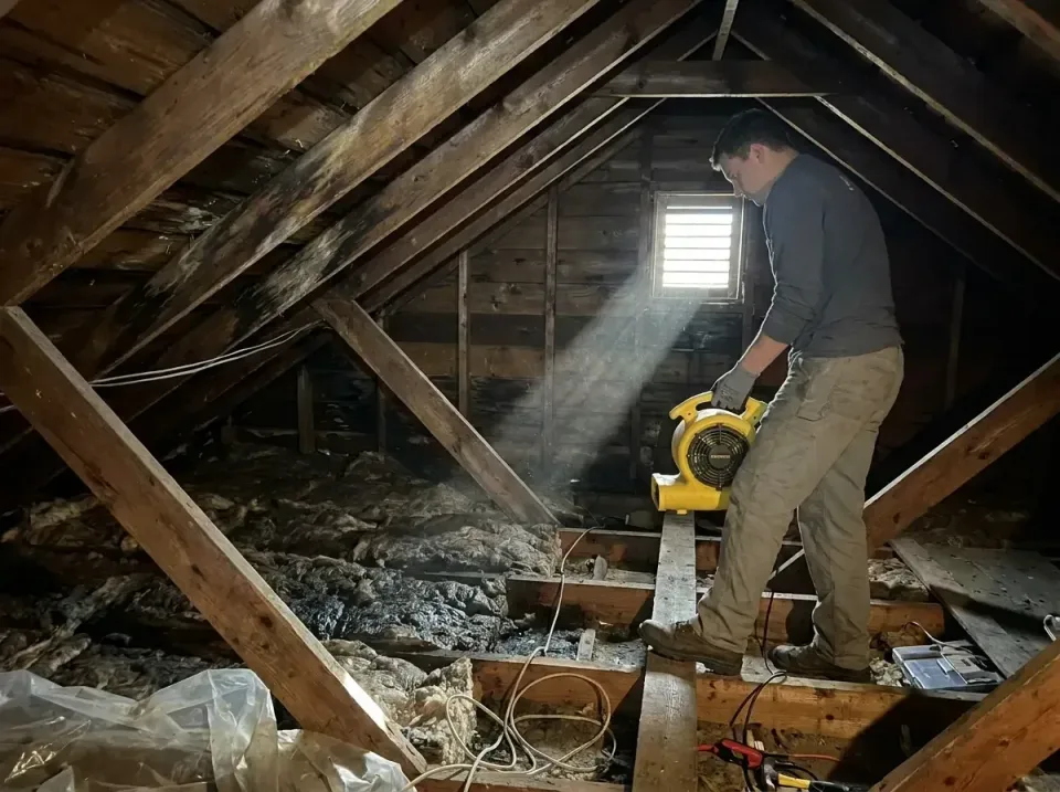 attic-water-damage-drying-proc-007 — frequently asked questions, Emergency Water Extraction & 24/7 Flood Response in Santa C…